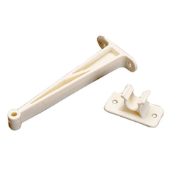 AP Products 013-086 Plastic Door Holdback - 3", Colonial White