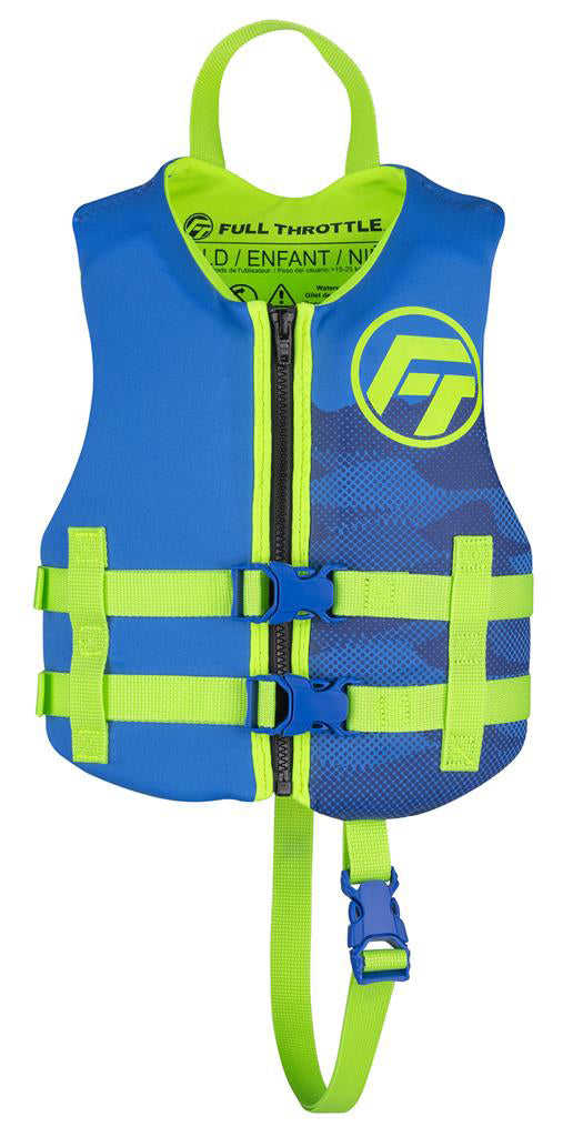 Full Throttle 142100-500-001-22 Child Rapid-Dry Life Jacket - Blue