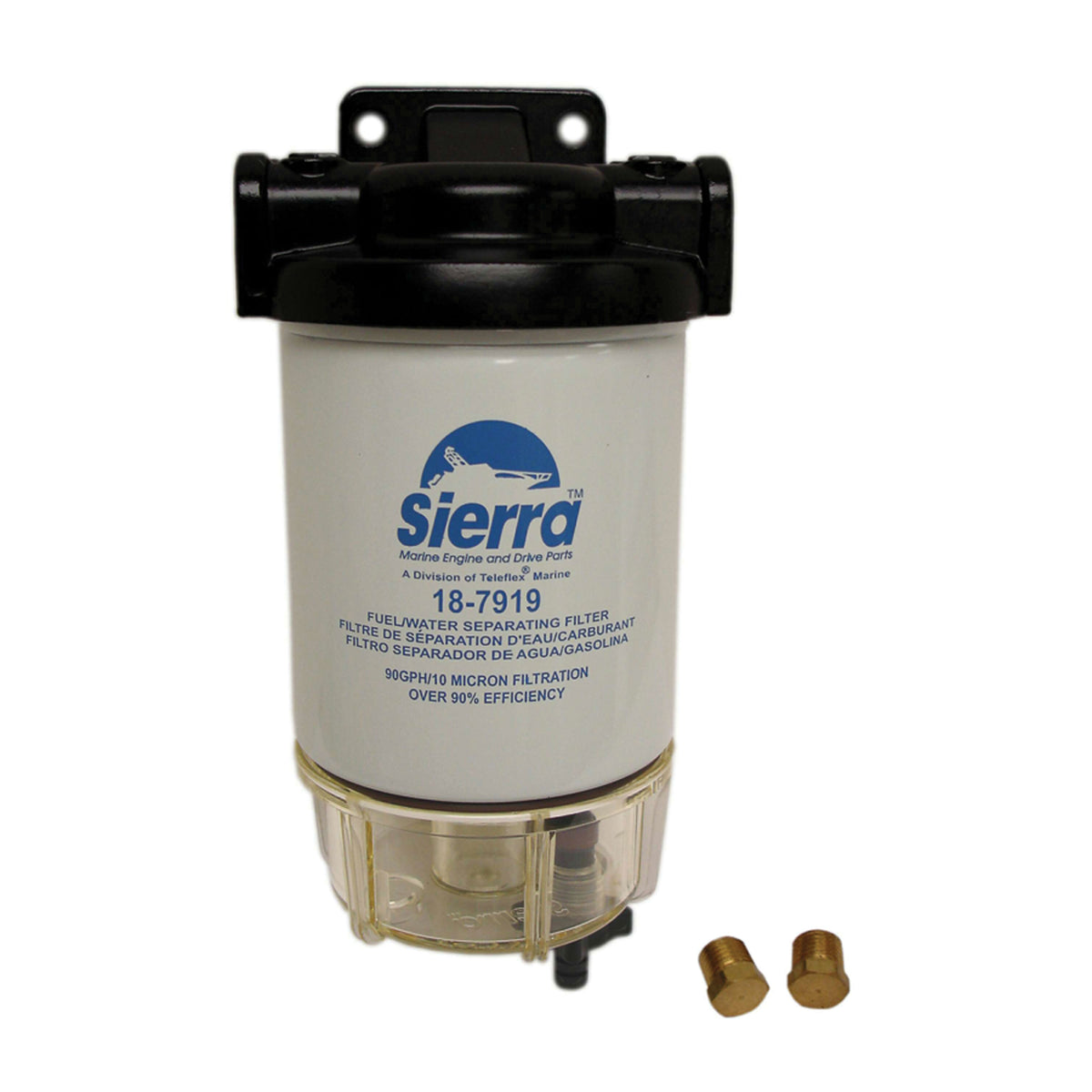 Sierra 18-7951 10 Micron Filter Kit - 1/4 in. Aluminum with Metal Collection Bowl