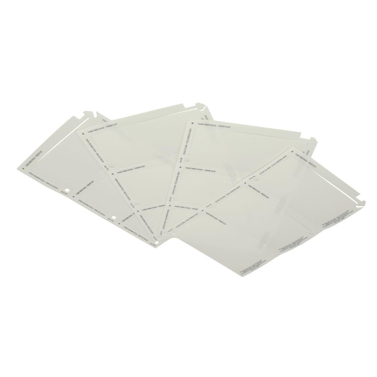 MacRay 188 WHITE Arrow Lock Identification Tags, 150 Pack - White