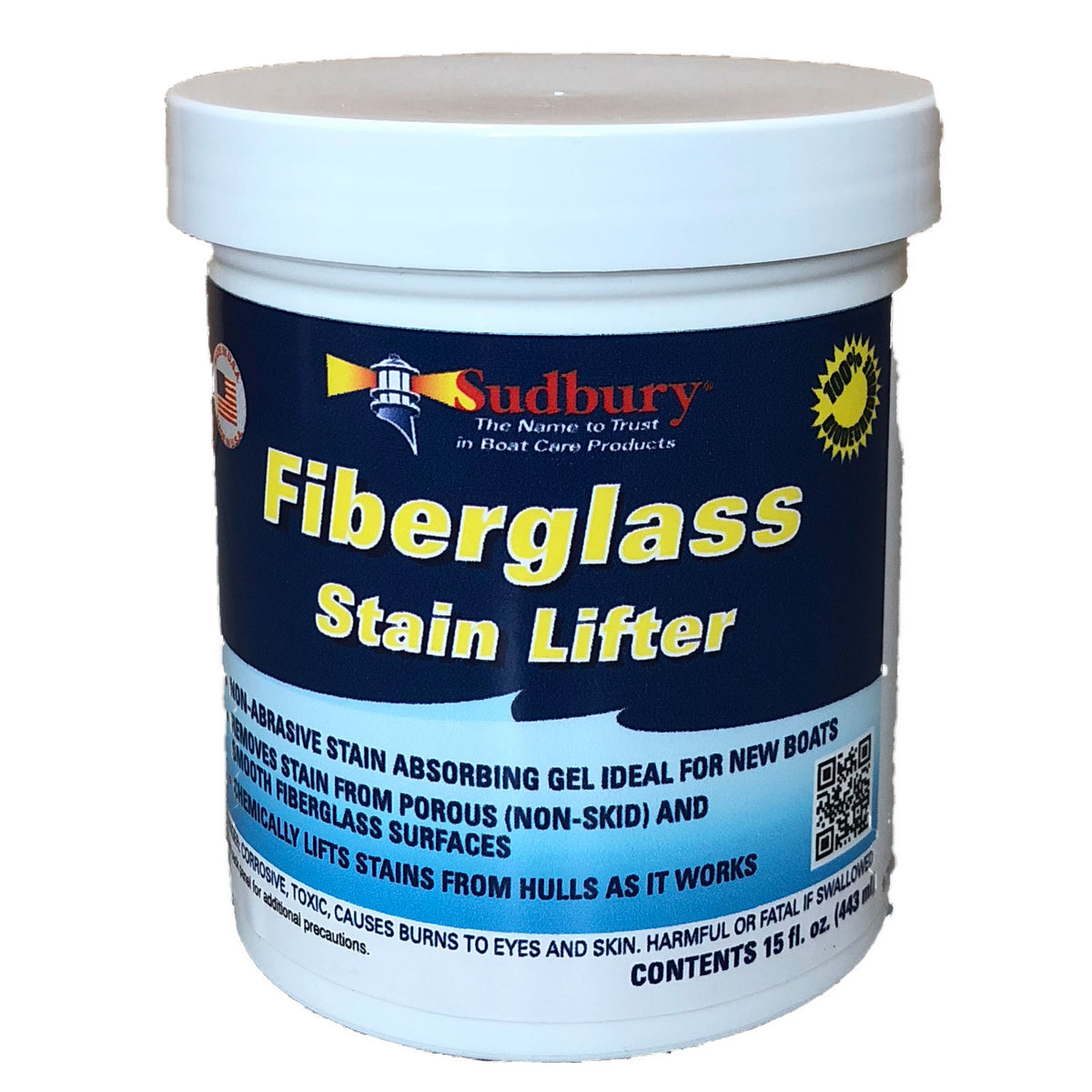 Sudbury 846 Fiberglass Stain Lifter - 16 oz.