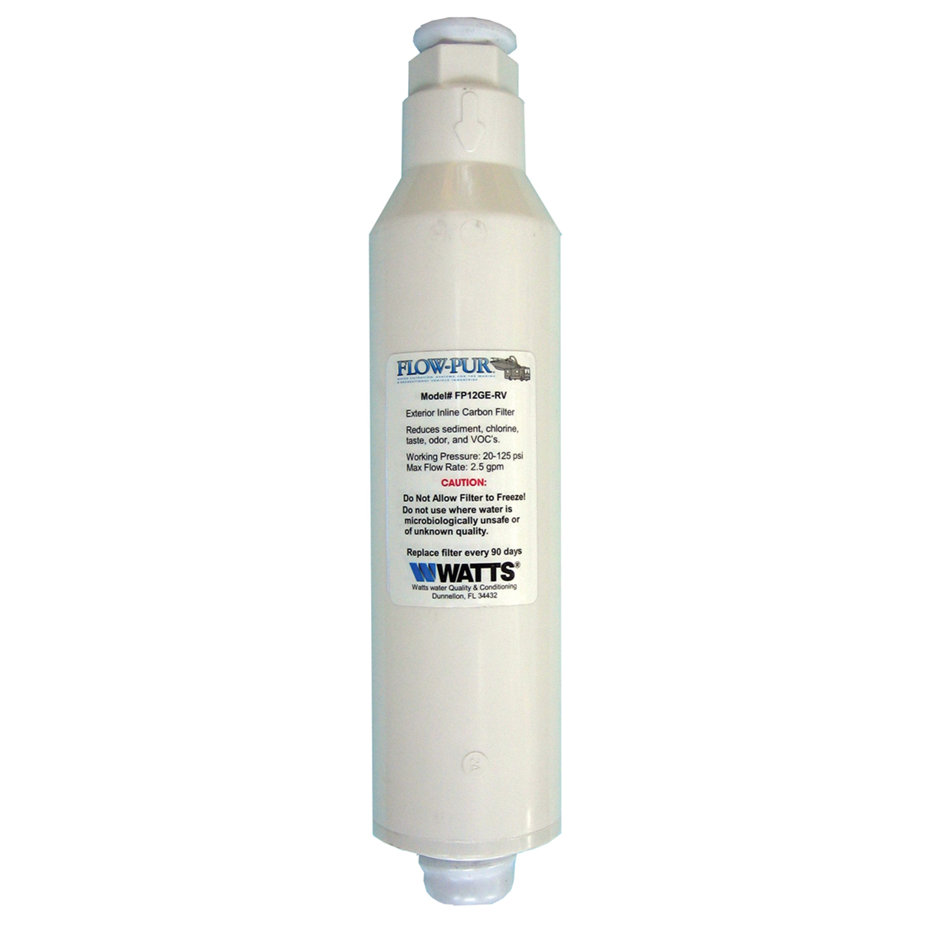 Flow Pur FP12GE-RV Exterior Inline Water Filter