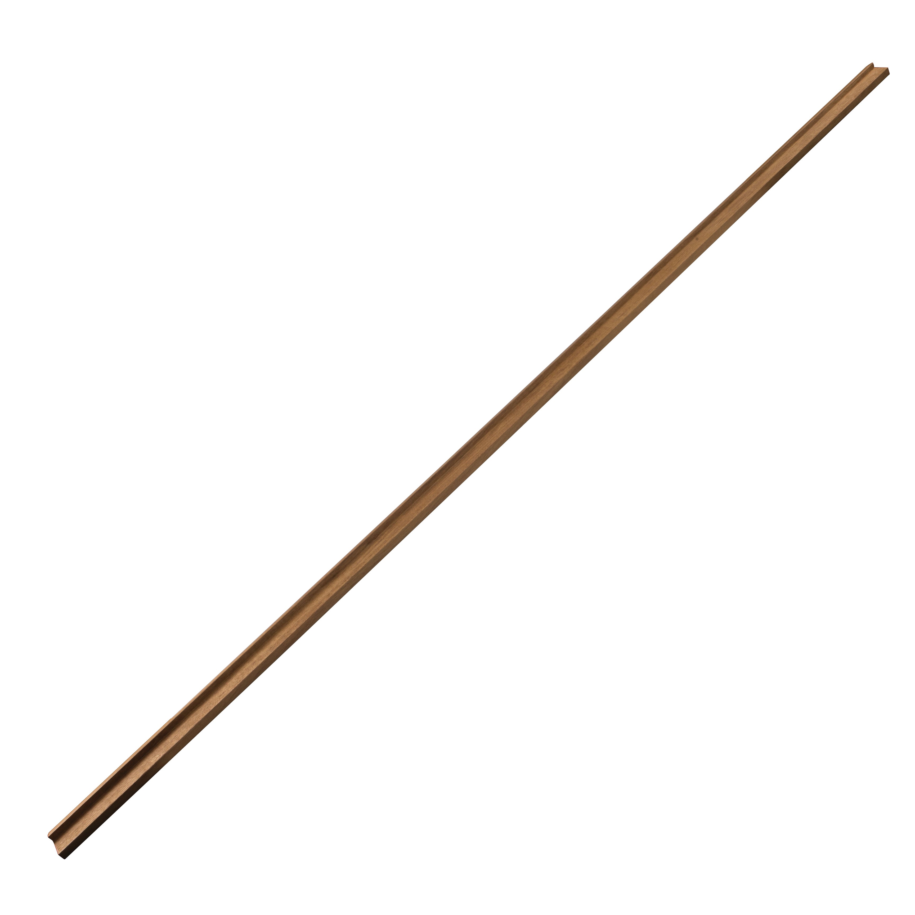 Whitecap 60831 Teak 1-5/8"H x 13/16"W - 5' Length straight Bulkhead Molding