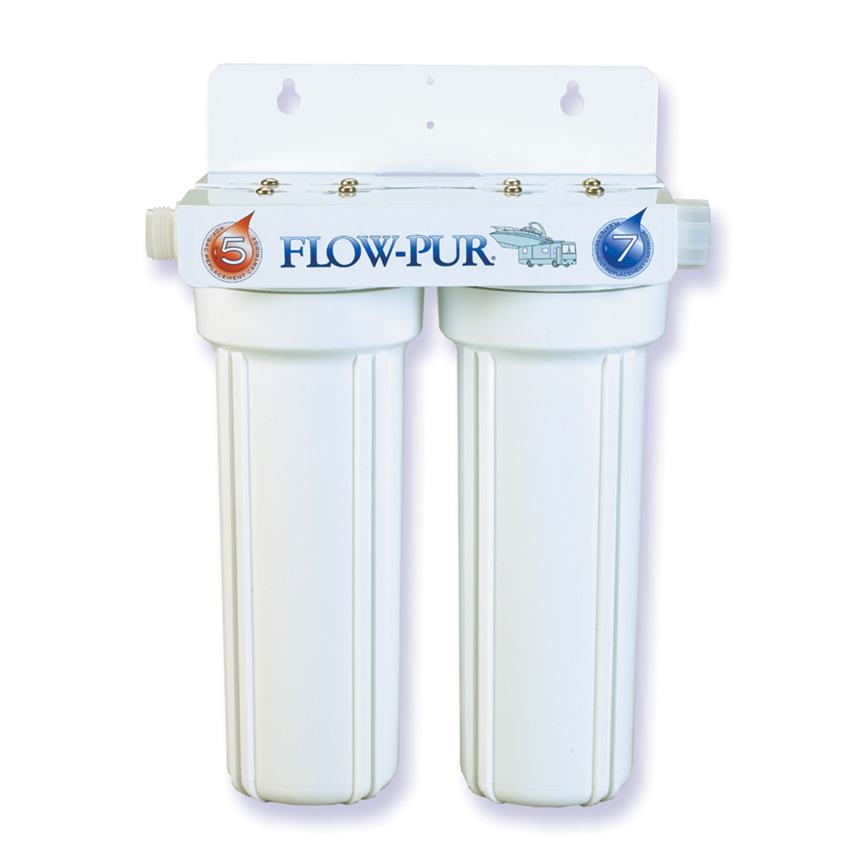 Watts POE12DSA1KDF Flowmatic Flow-Pur Dual Exterior Water Filter Kit