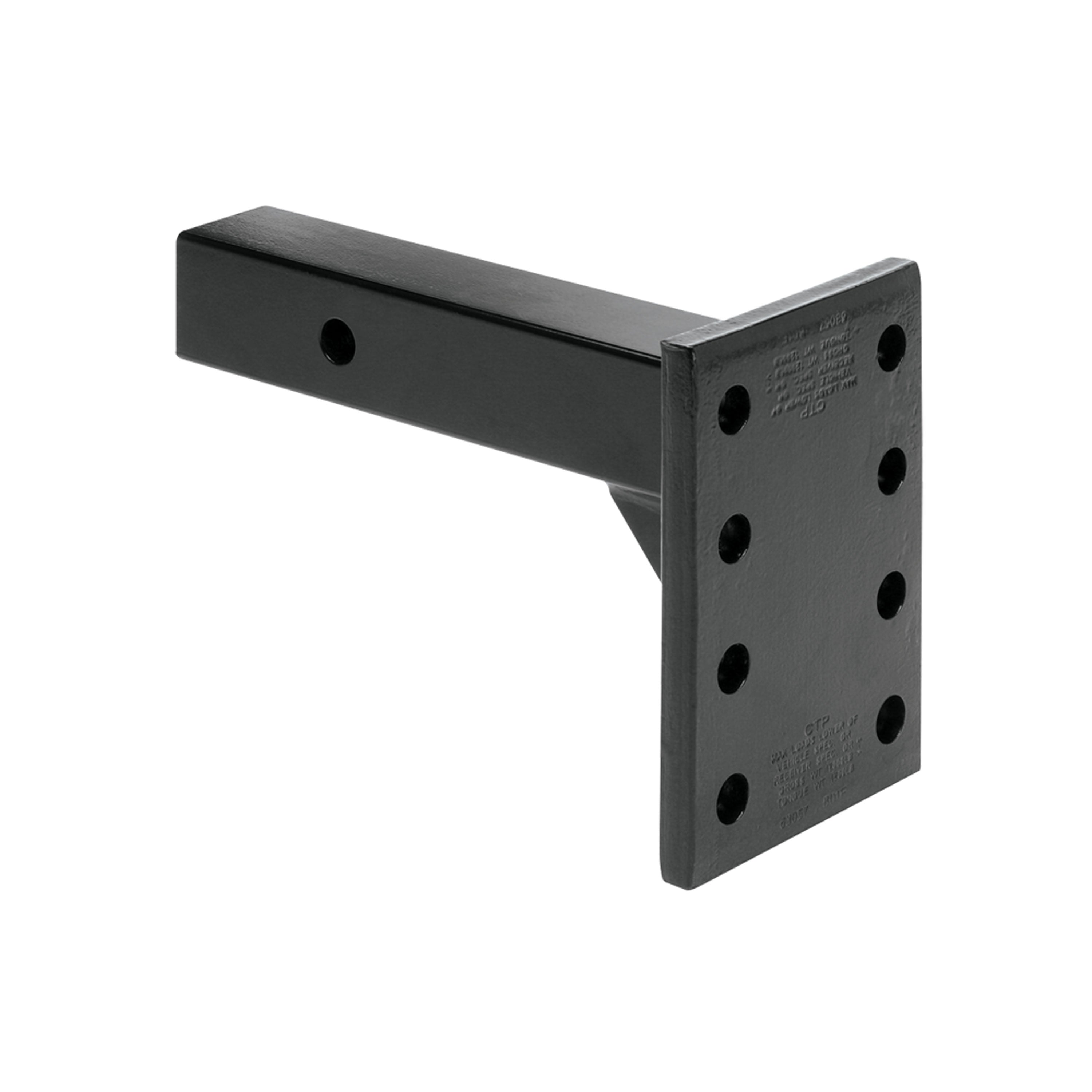 Reese 63057 Pintle Hood Receiver Mount - 2" Square, 7-5/8" Length, 12,000 lbs. GTW