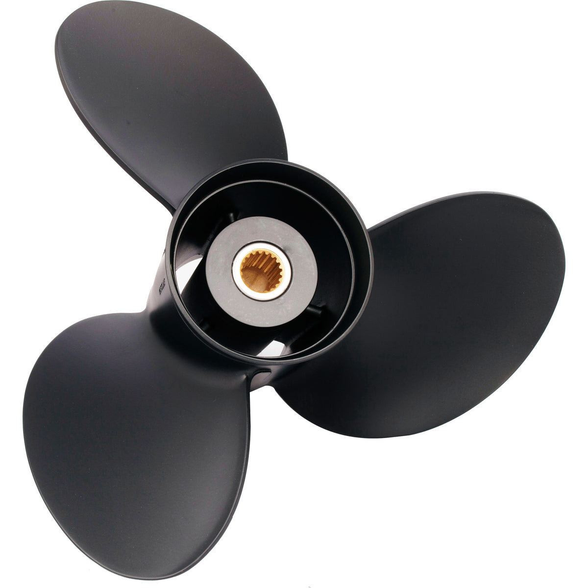 Solas 8611-153-21 Amita 3-E Plus Aluminum 3-Blade Propeller - RH, 15.3" Diameter x 21" Pitch x 19-Spline