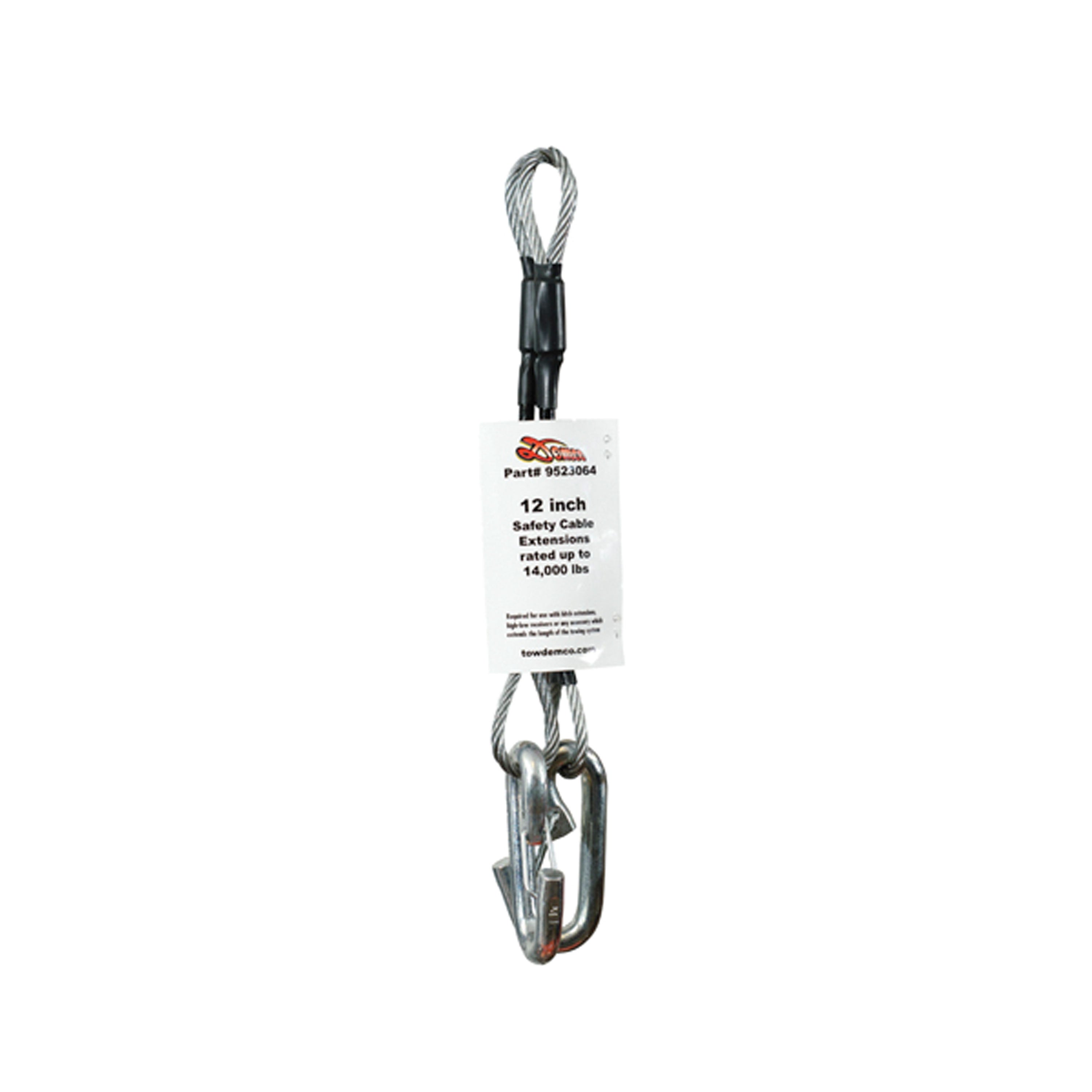 Demco 9523064 Safety Cable Extensions - 12"