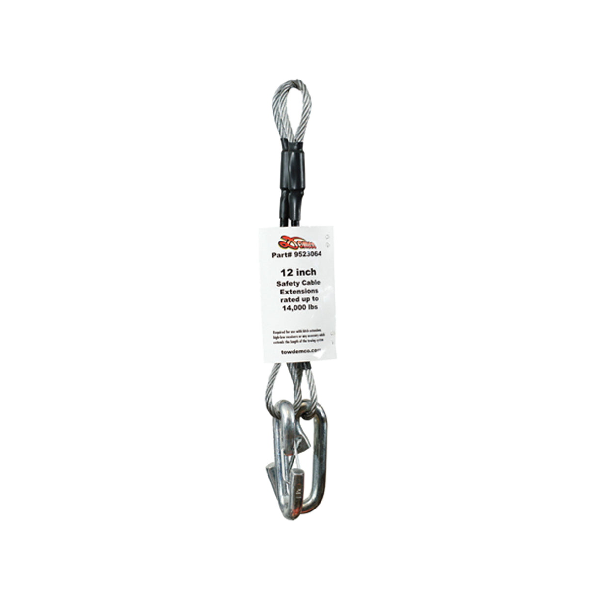 Demco 9523064 Safety Cable Extensions - 12"