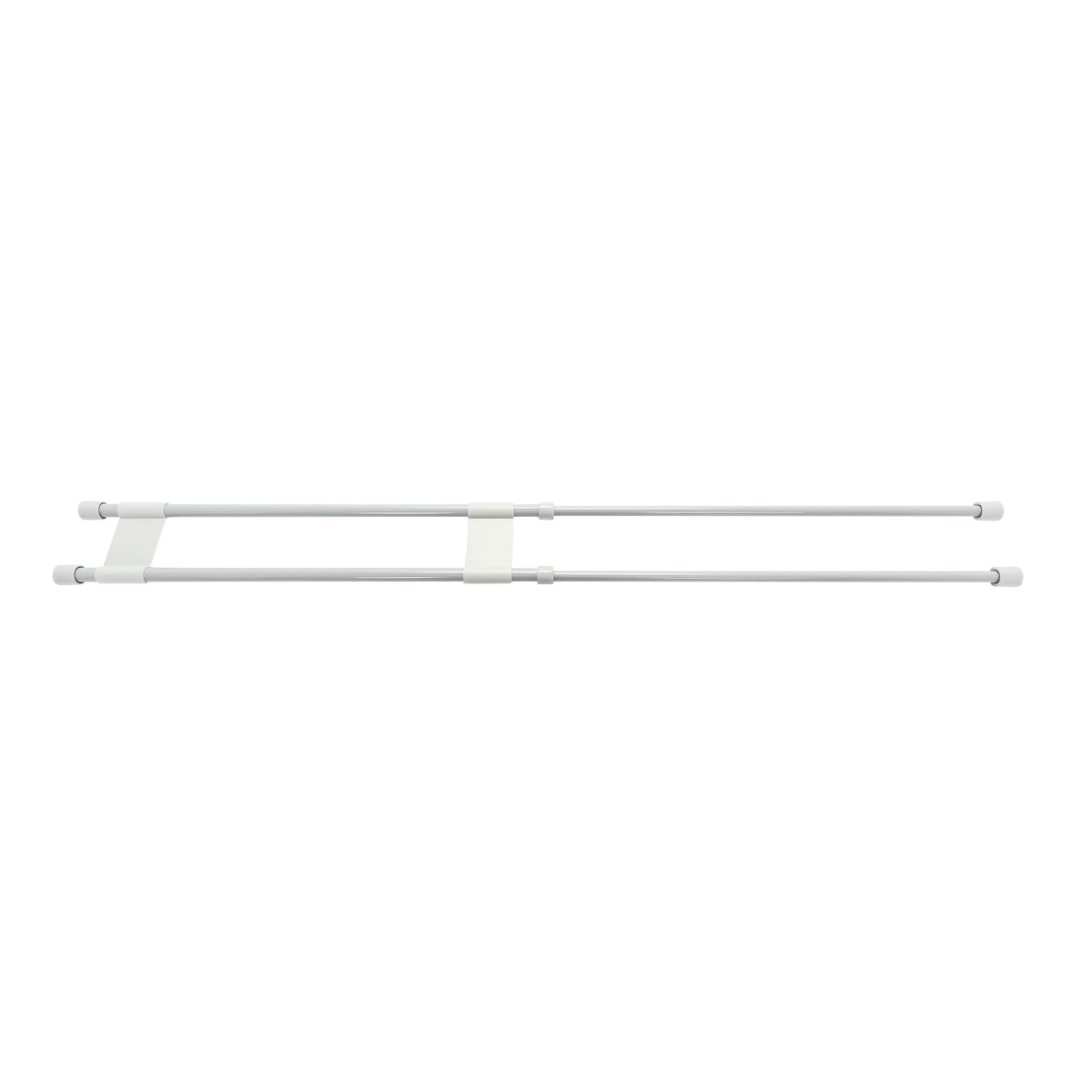 Camco 44076 Double Refrigerator Bar - 19" to 34", Gray