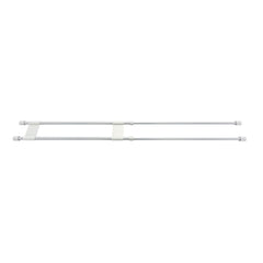 Camco 44076 Double Refrigerator Bar - 19" to 34", Gray