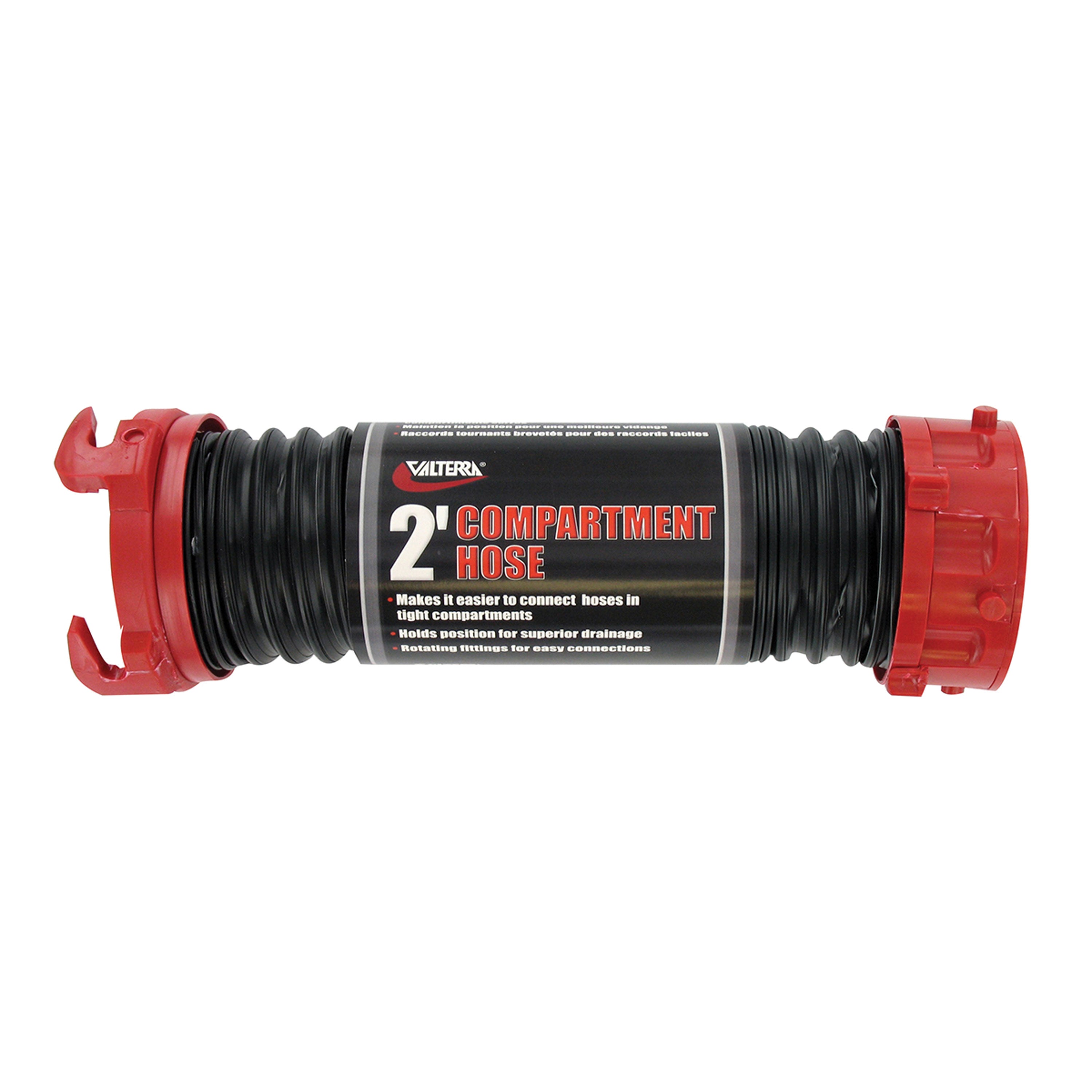 Valterra D04-0202 Dominator Compartment Hose - 2'