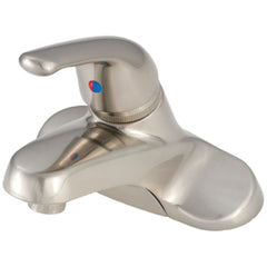 American Brass SL77NLVR RV Metal Bathroom Faucet With Single Lever Handle 4" - Brushed Nickel