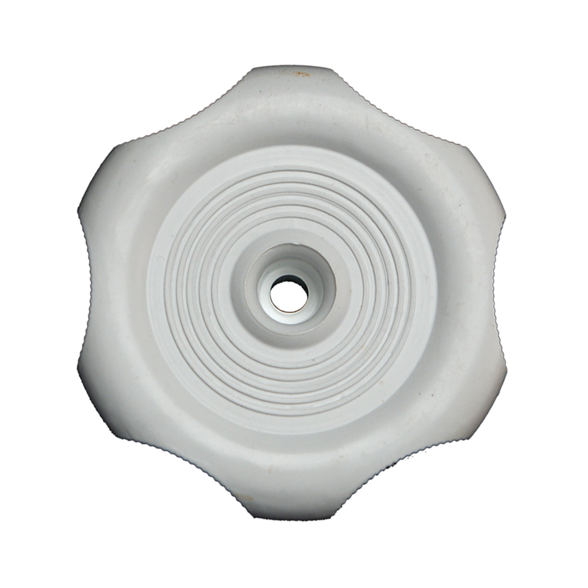RV Designer H717 Replacement Window Knob - White, 1" Shaft