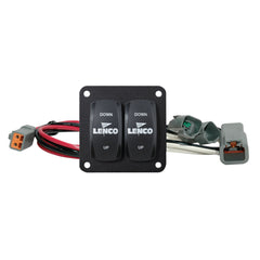 Lenco Marine 10222-211D Double Rocker Switch Kit - 12/24 Volt, Single Actuator
