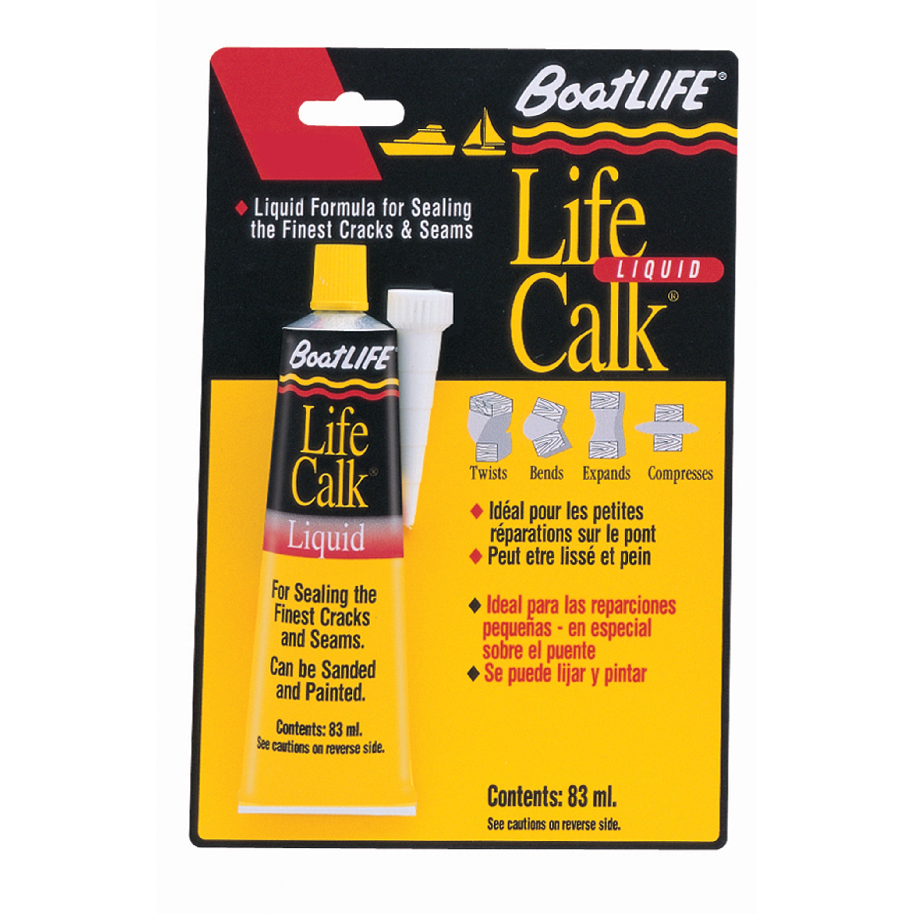 BoatLIFE 1031 Life-Calk Sealant - Black, 3 oz.
