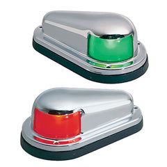 Perko 0915DP0CHR Chrome-Plated Horizontal-Mount Side Lights
