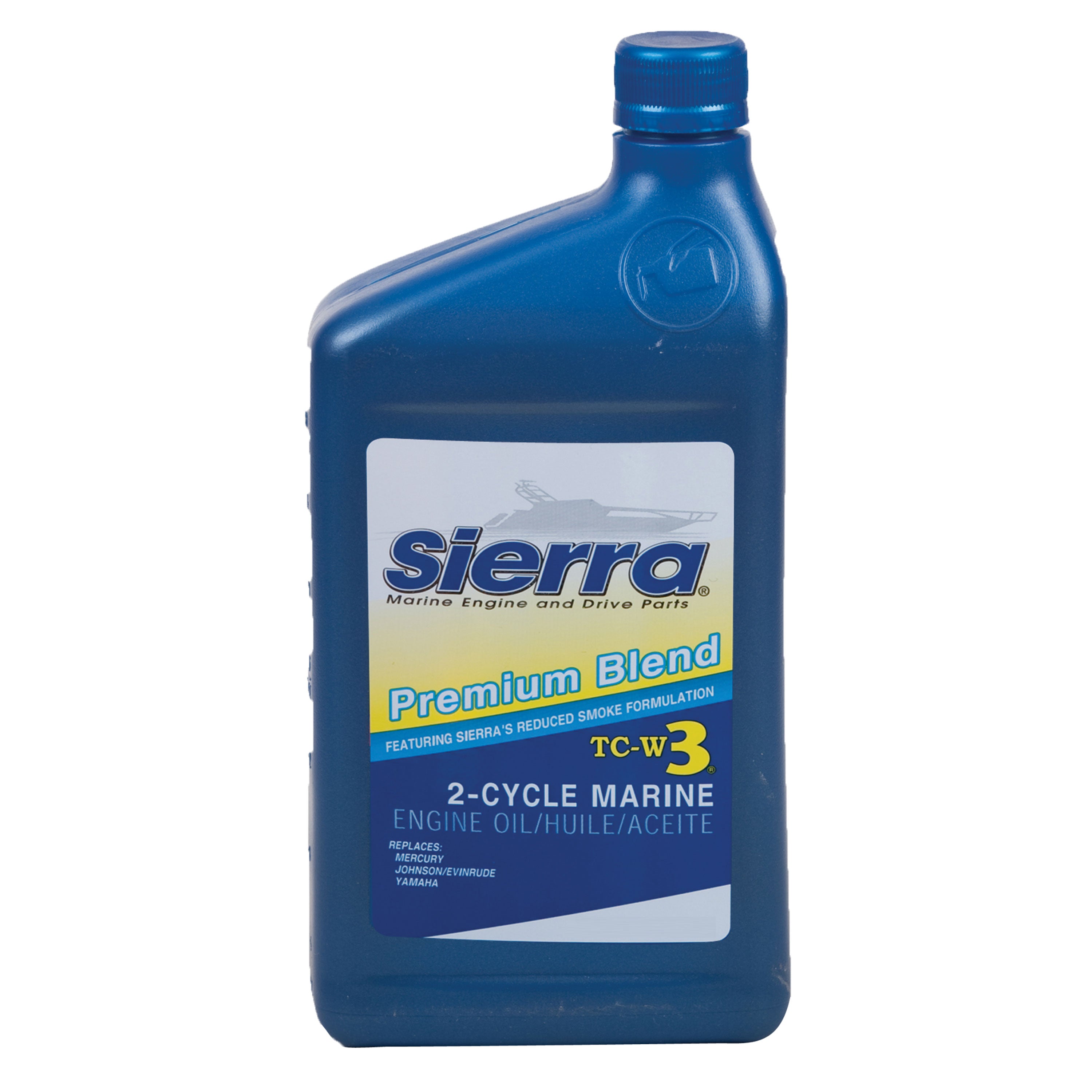 Sierra 18-9500-2 TC-W3 Premium Blend Marine Oil - Quart