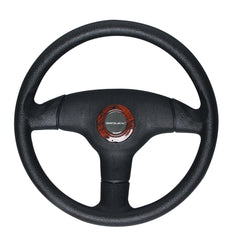 Uflex V60BRC Antigua Steering Wheel - Black with Burlewood