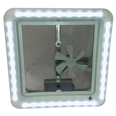 Heng's HG-LR-C-CW-AFT RV Chandelier LED Vent Trim Ring