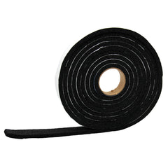 AP Products 018-532150 Black Weather Stripping Tape - 5/32" x 1" x 50'