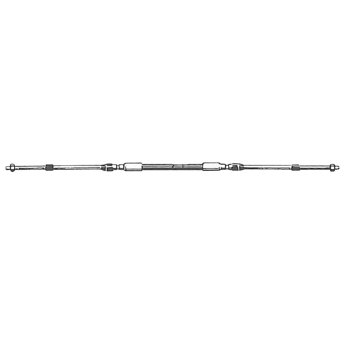 Uflex C2X08 Engine Control Cable - 3300 Style, 8'