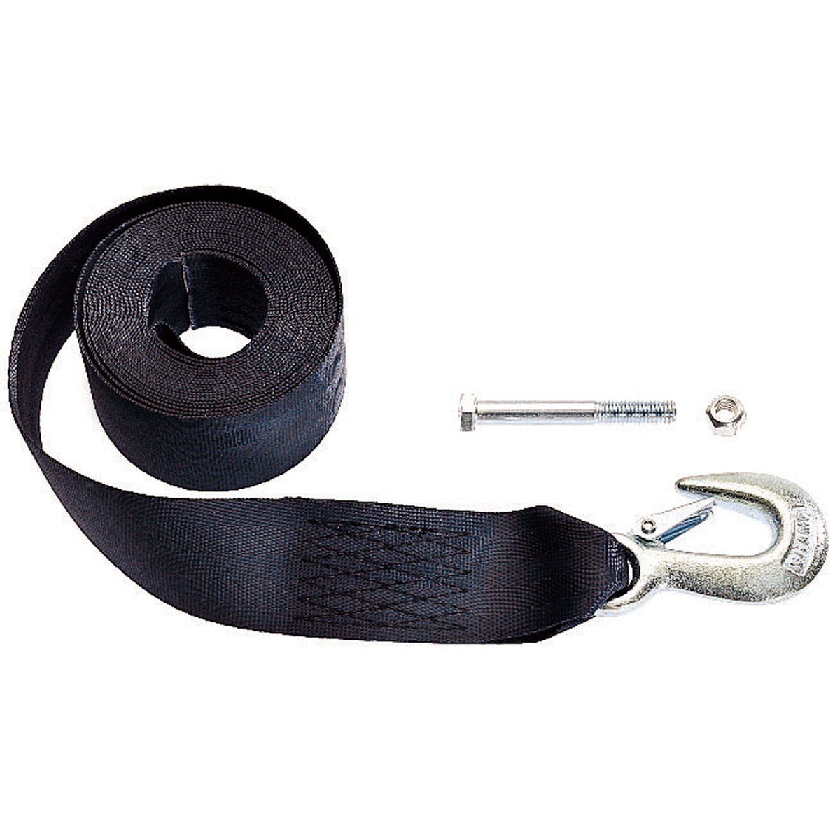 Dutton Lainson 24248 Winch Strap with Hook 6250 - Heavy Duty 25' Strap, 4000 lb.