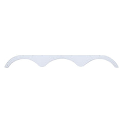 Icon 01931 Triple Axle Fender Skirt FS1931 for Heartland - Polar White
