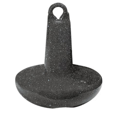Greenfield 444-10 Painted Mushroom Anchor - Silver, 10 lb.
