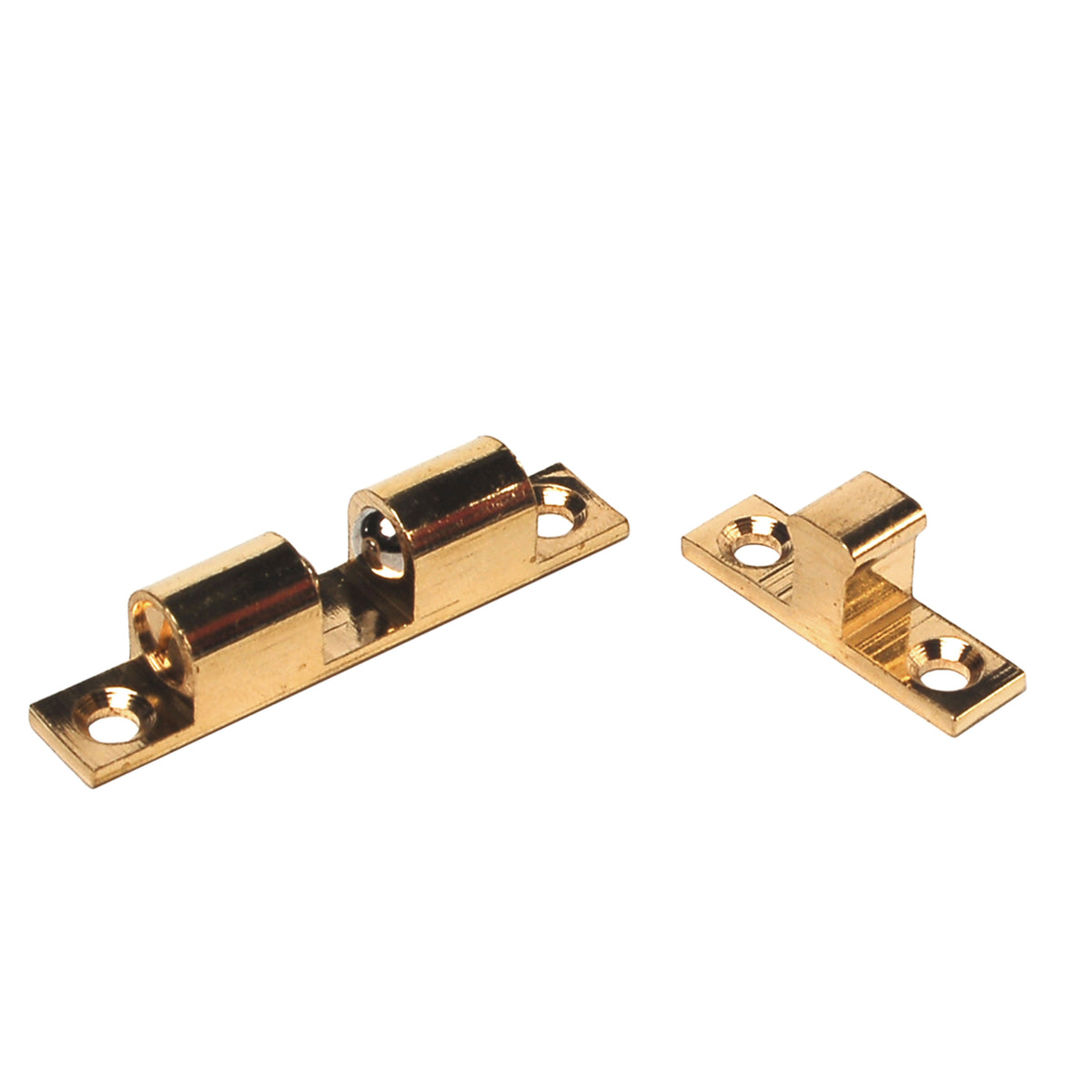 RV Designer H221 Door Catch - Brass Bead