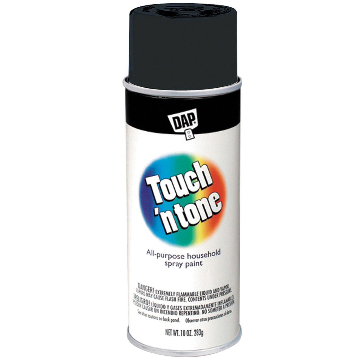 AP Products 003-55275 Touch-N-Tone Spray Paint - Flat Black