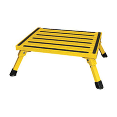 Safety Step S-07C-Y Folding Safety Step - Small, Yellow
