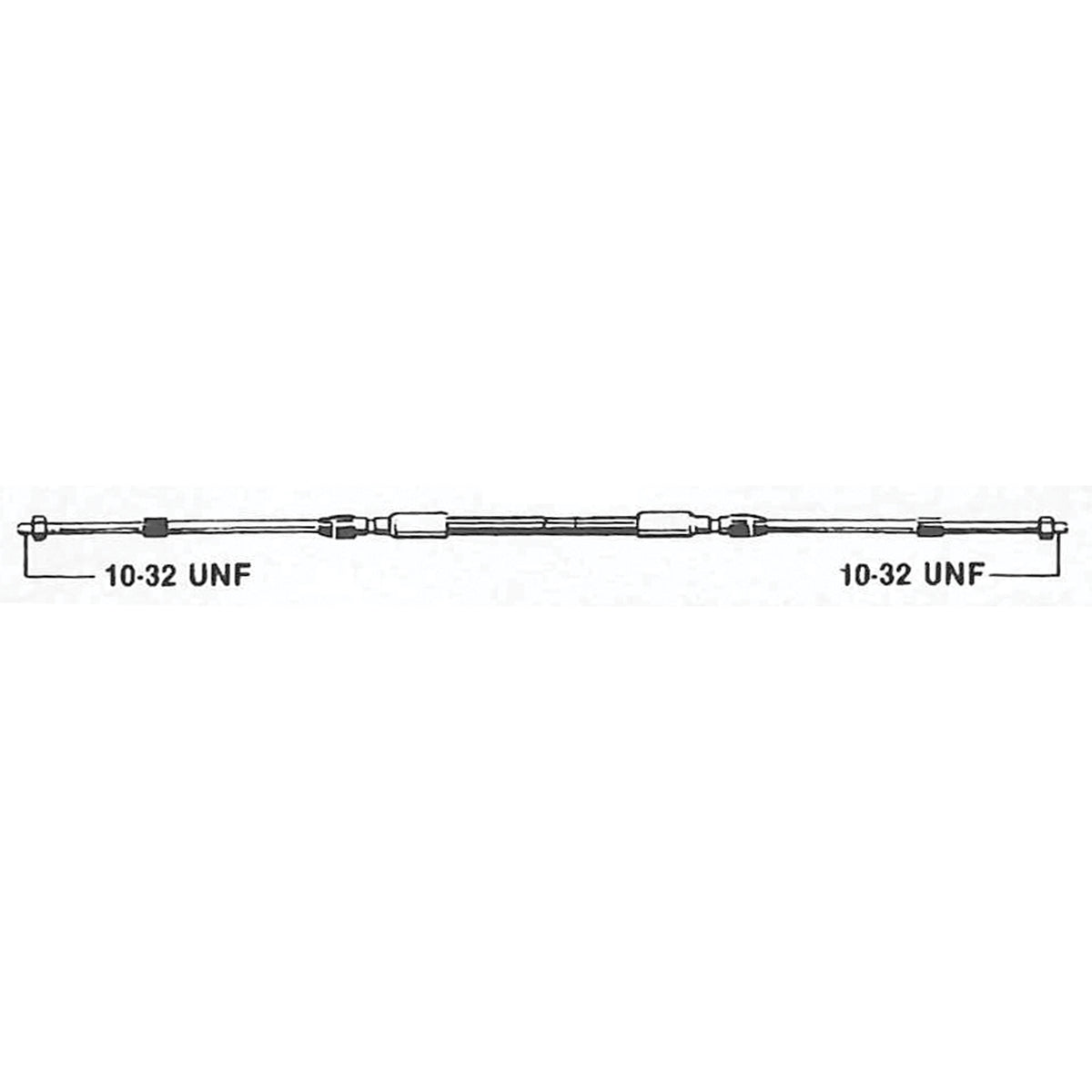 Uflex C2X10 Universal 3300 Style Engine Control Cable - 10'