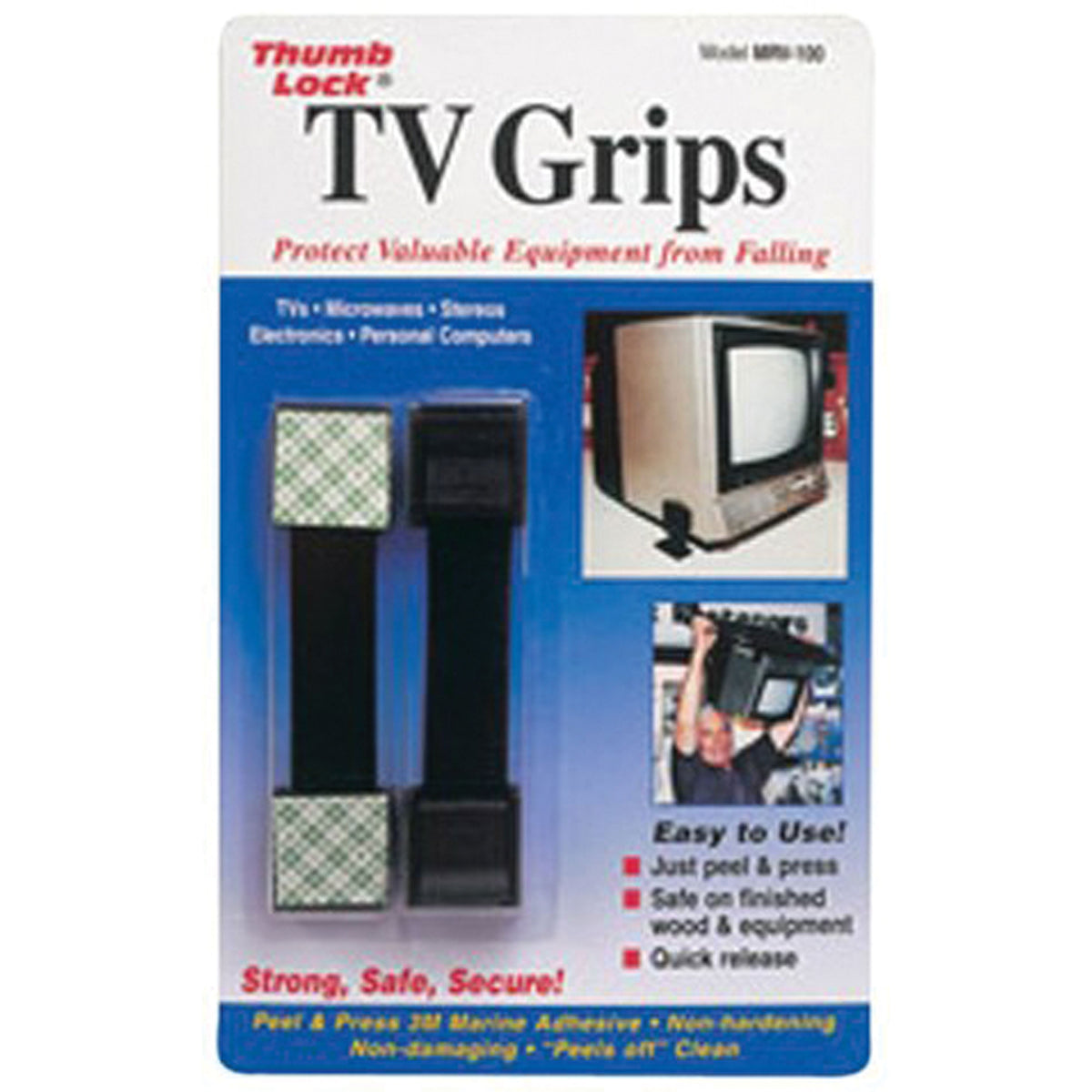 Ready America MRV-100BK TV Grips - Black