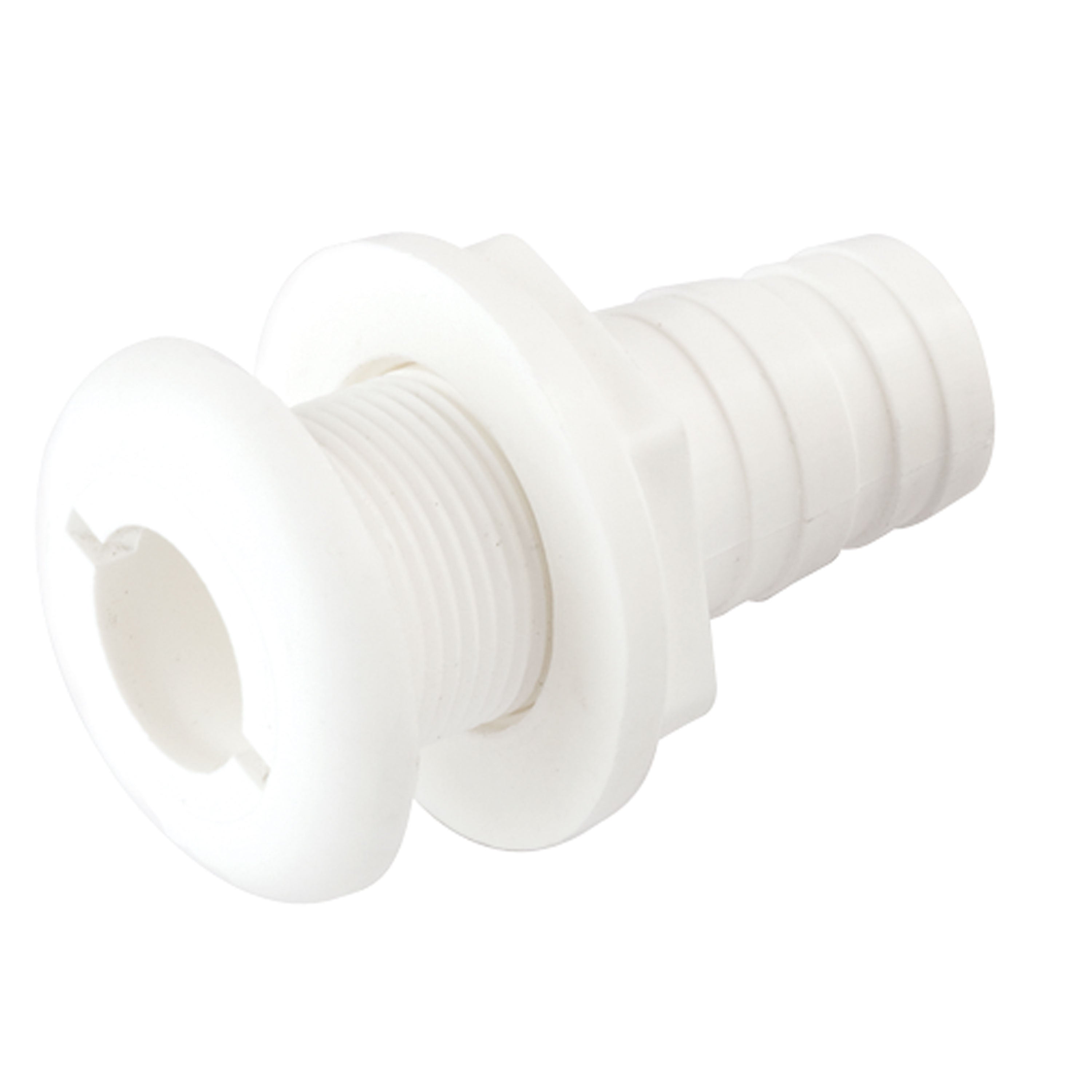Sea-Dog 520750-1 Polypropylene Thru-Hull - 3/4" Hose, White