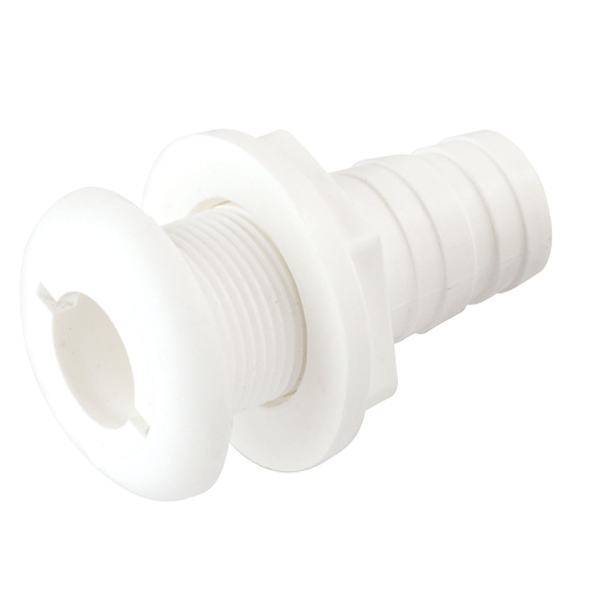 Sea-Dog 520750-1 Polypropylene Thru-Hull - 3/4" Hose, White