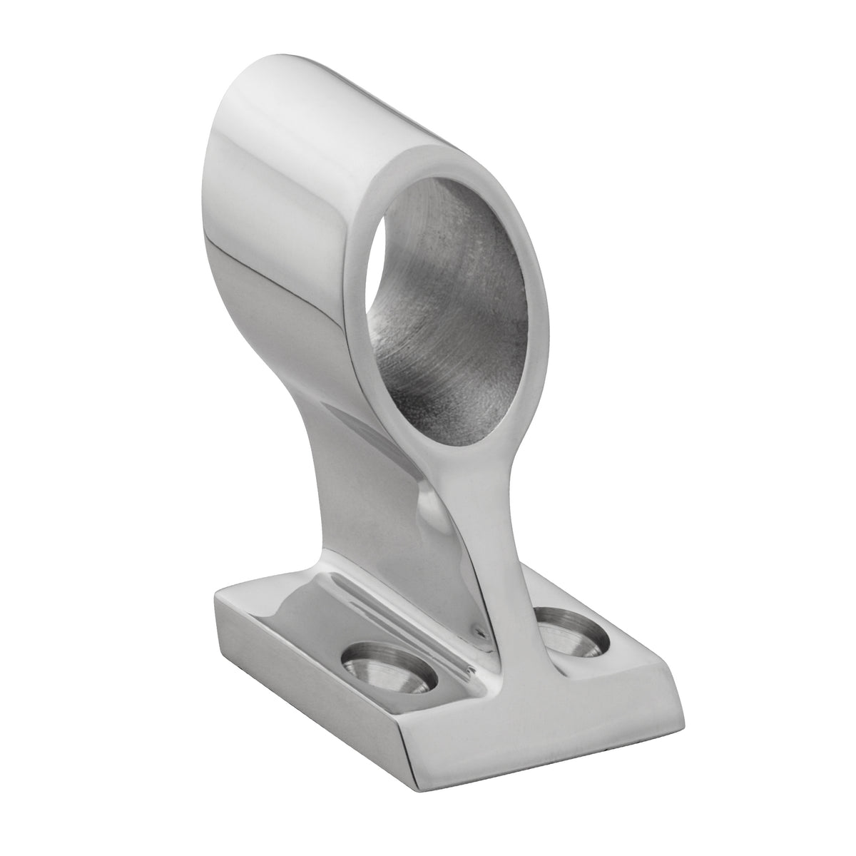 Whitecap 6179C 60Â° Center Handrail Stanchion - 1" x 1-3/4", 316 SS