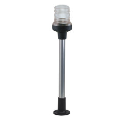 Perko 0455DP2CHR Fixed-Mount White All-Round Light - 11-7/8"