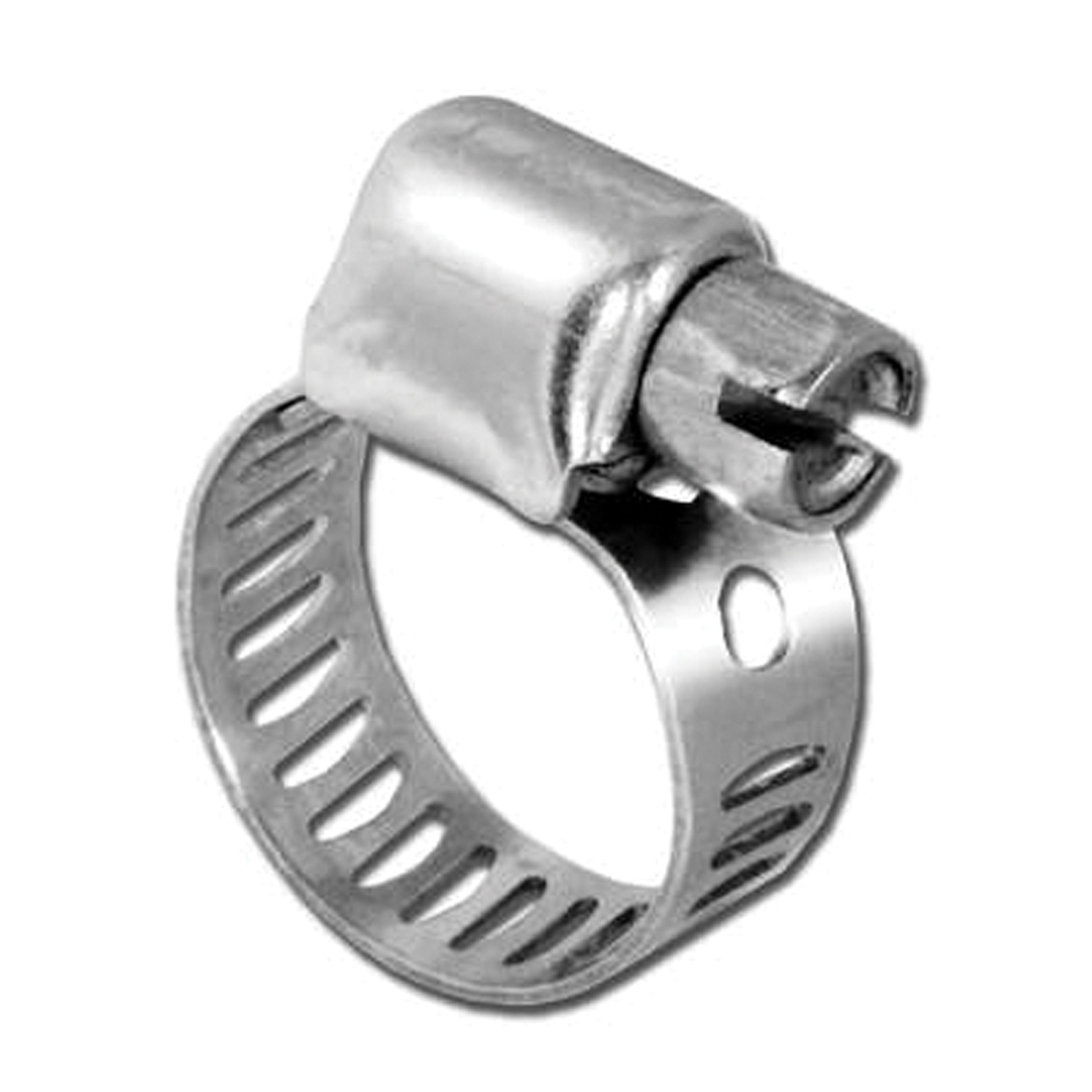 HandiMan Marine 530025 Stainless Steel Hose Clamp - 7/32" to 25/32", Pack of 10