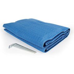 Camco 42881 Reversible Awning Leisure Mat - 6' x 9', Blue