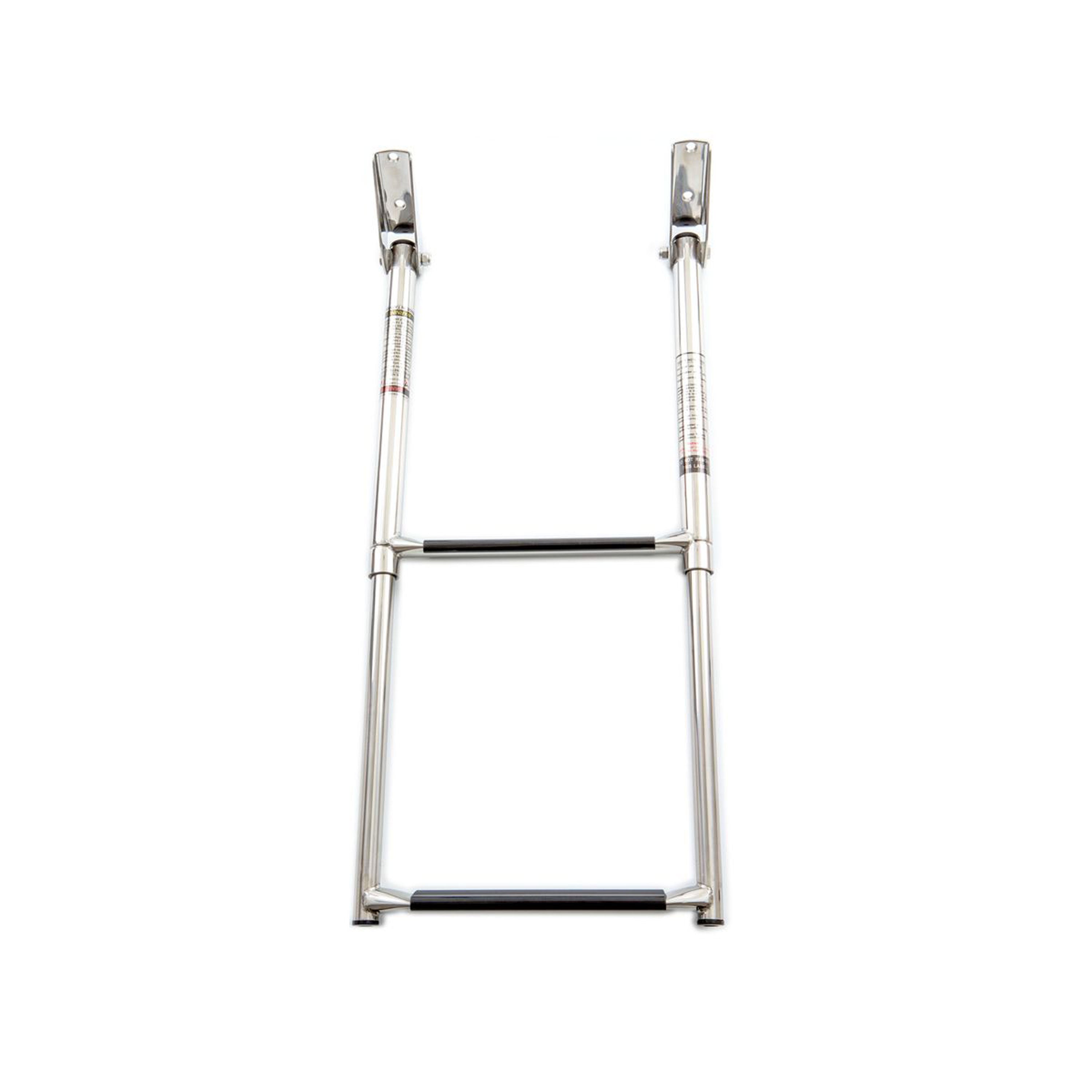 Whitecap S-1850 Stainless Steel Telescoping Swim Ladder - 2-Step