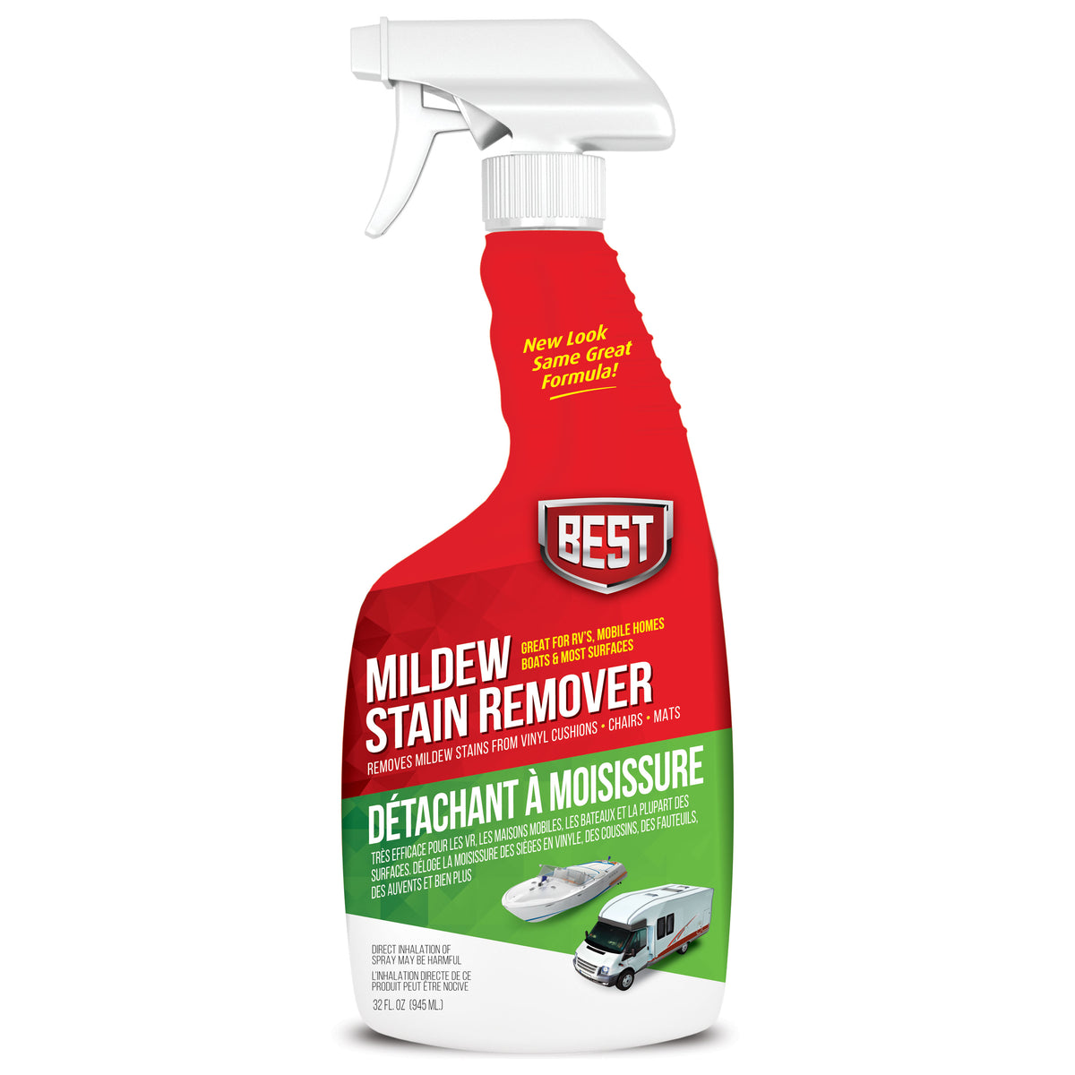 B.E.S.T. 39032 Mildew Stain Remover - 32 oz.