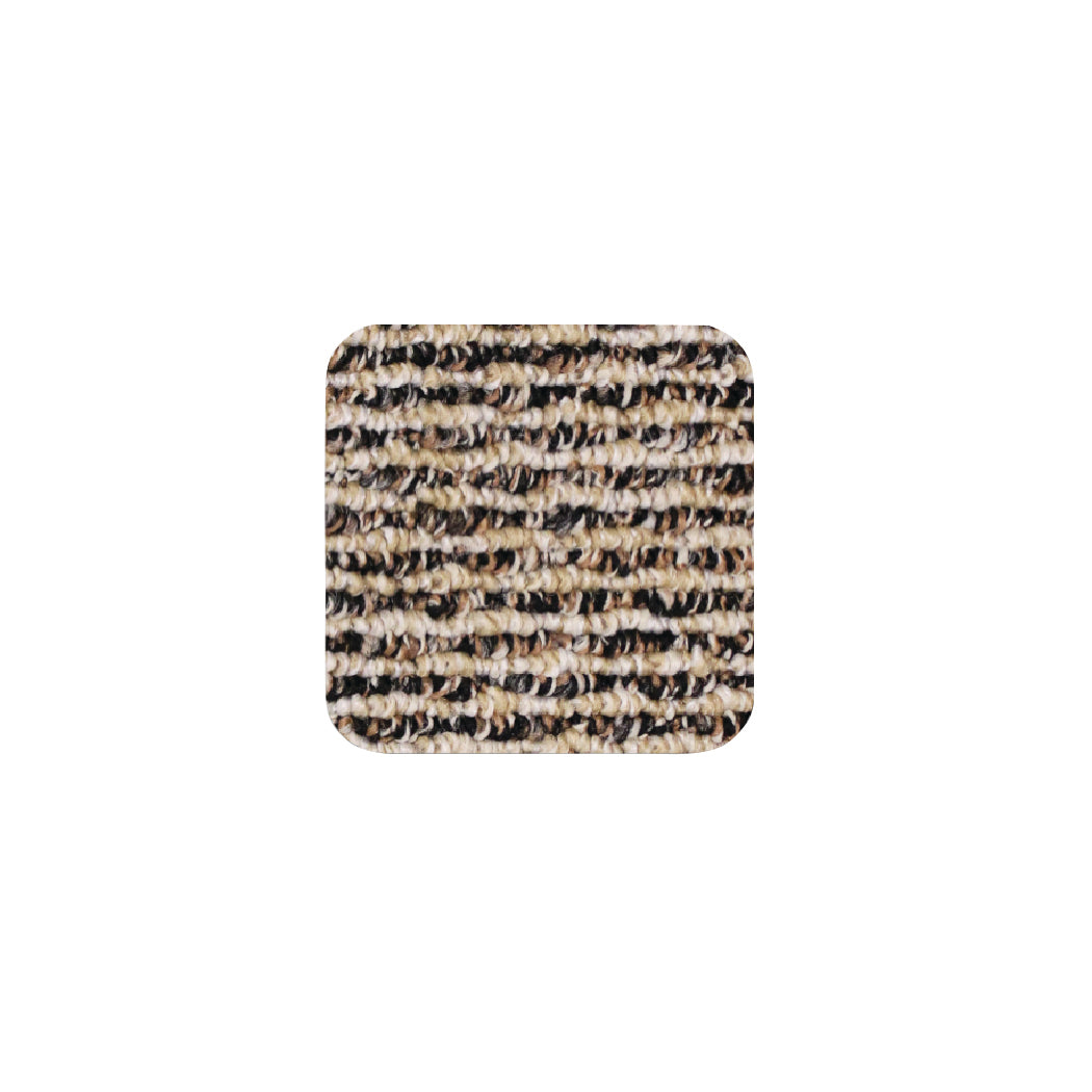Prest-O-Fit 5-0073 Decorian Step Huggers Stair Step Rug - 13.5" x 23.5", Peppercorn