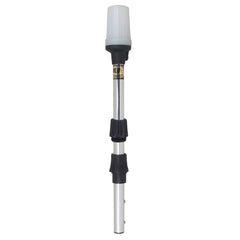Perko 1400DP3CHR Alpha-Series Universal White All-Around Navigation Pole Light - 30" Height