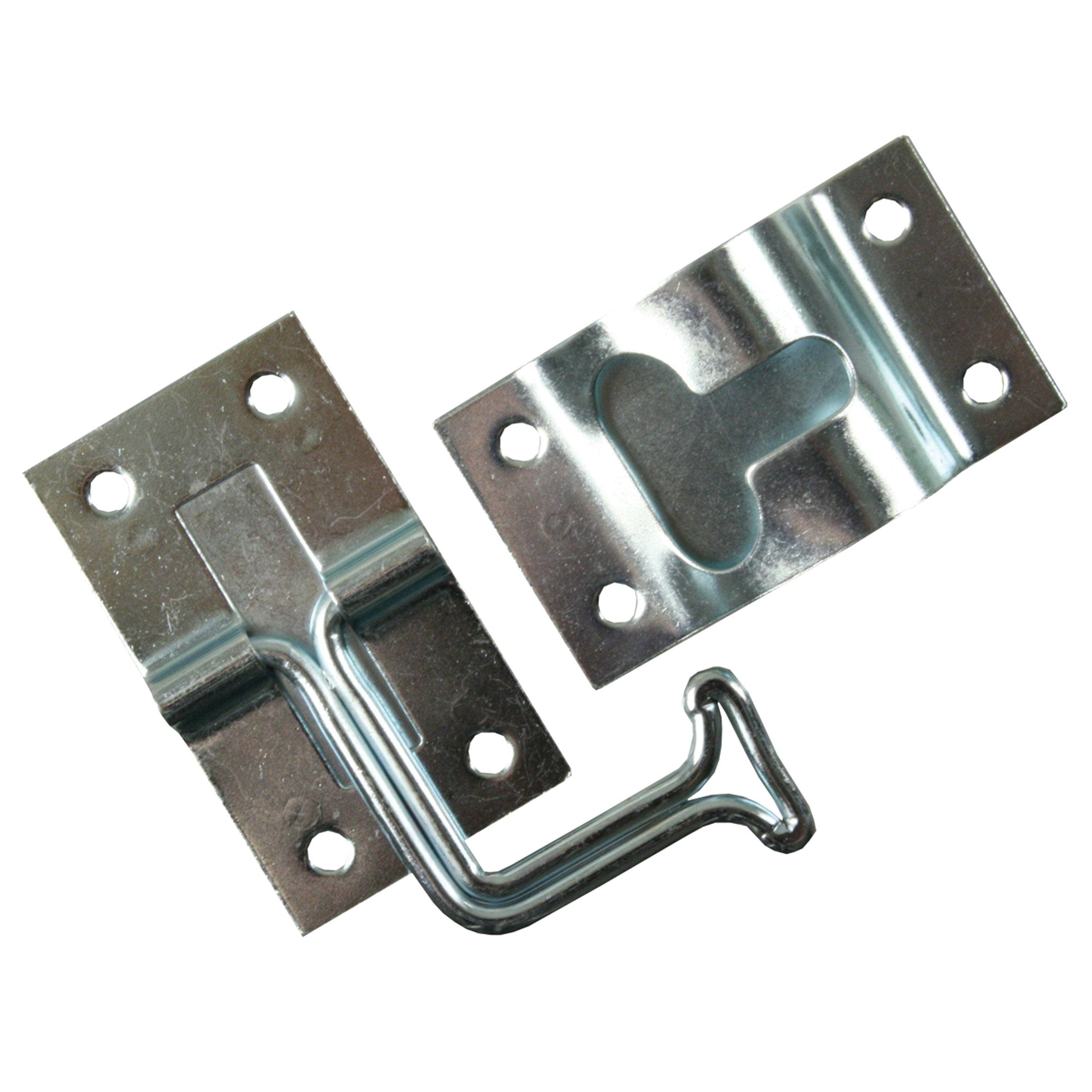 JR Products 11775 T-Style Door Holder - Zinc, 90Â°