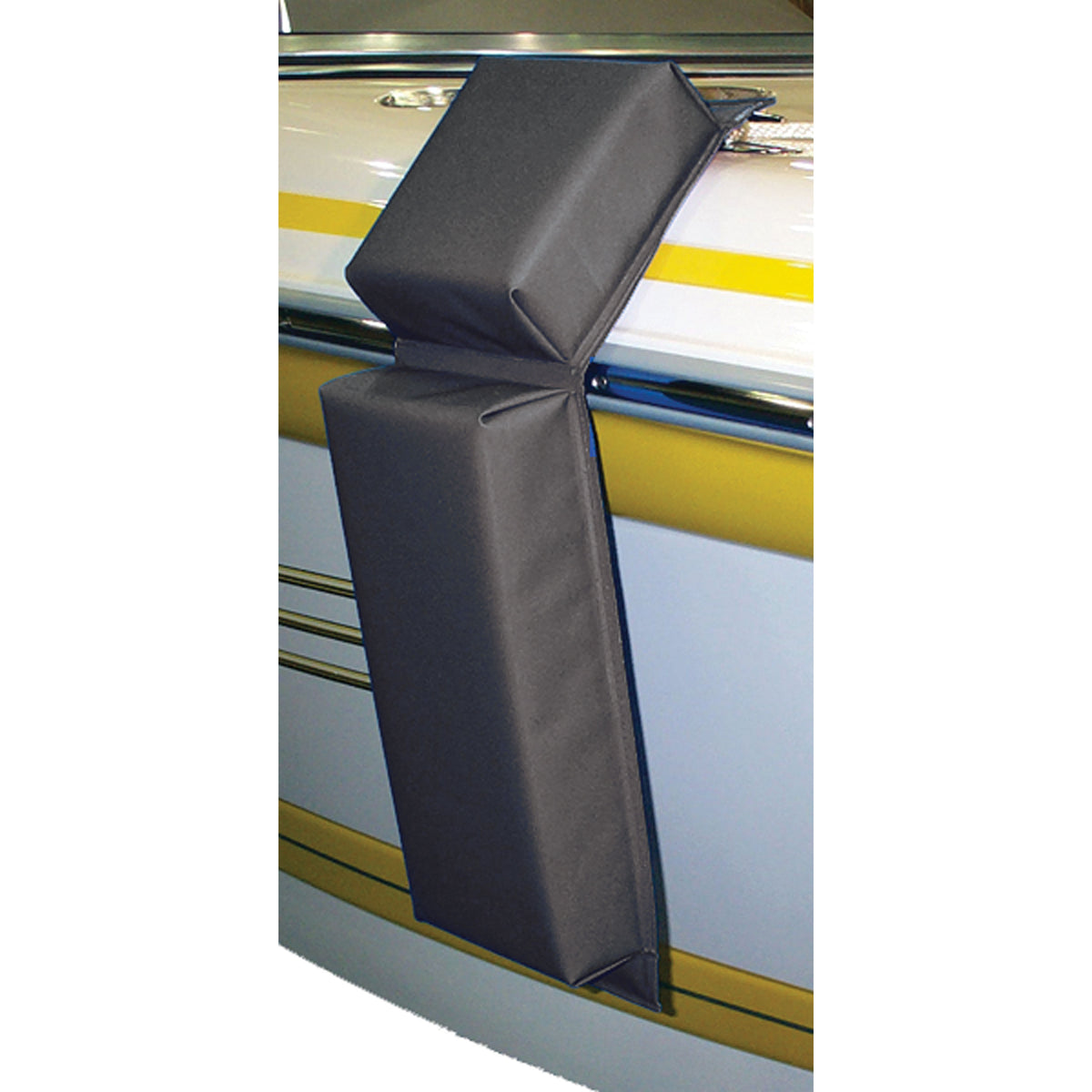 Airhead HH-1CB HULL HUGR Contour Fender - 24" x 6" 2.5", Black