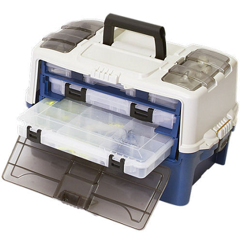 Plano Hybrid Hip 3-Stowaway Tackle Box 3700 - Blue 723700