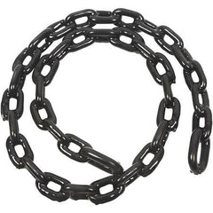 Greenfield 2115-B PVC Coated Anchor Chain - Black, 1/4" x 4'