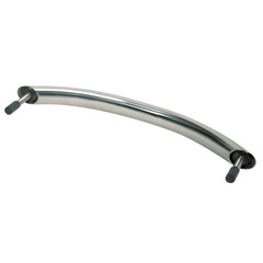 Whitecap S-7091P Stainless Steel Studded Handrail - 12" Length