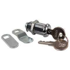 JR Products 00325 Standard Compartment Door Key Lock - 1-1/8"