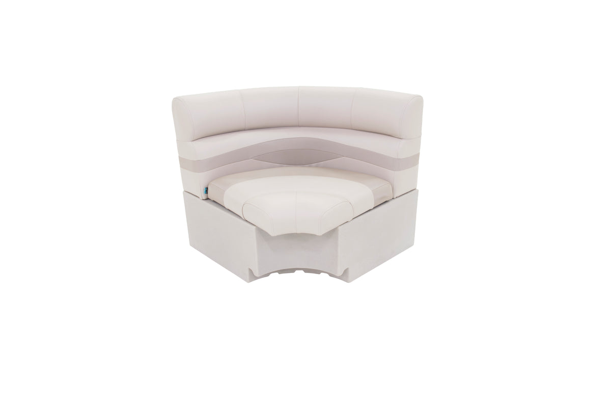Lippert 433107 Radius Corner Seat - Gray